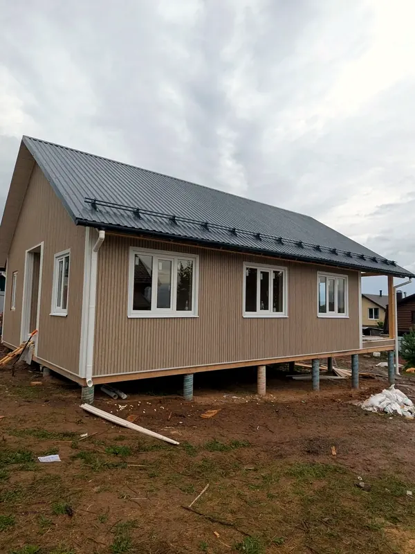 Каркасный дом 6×9 одноэтажный